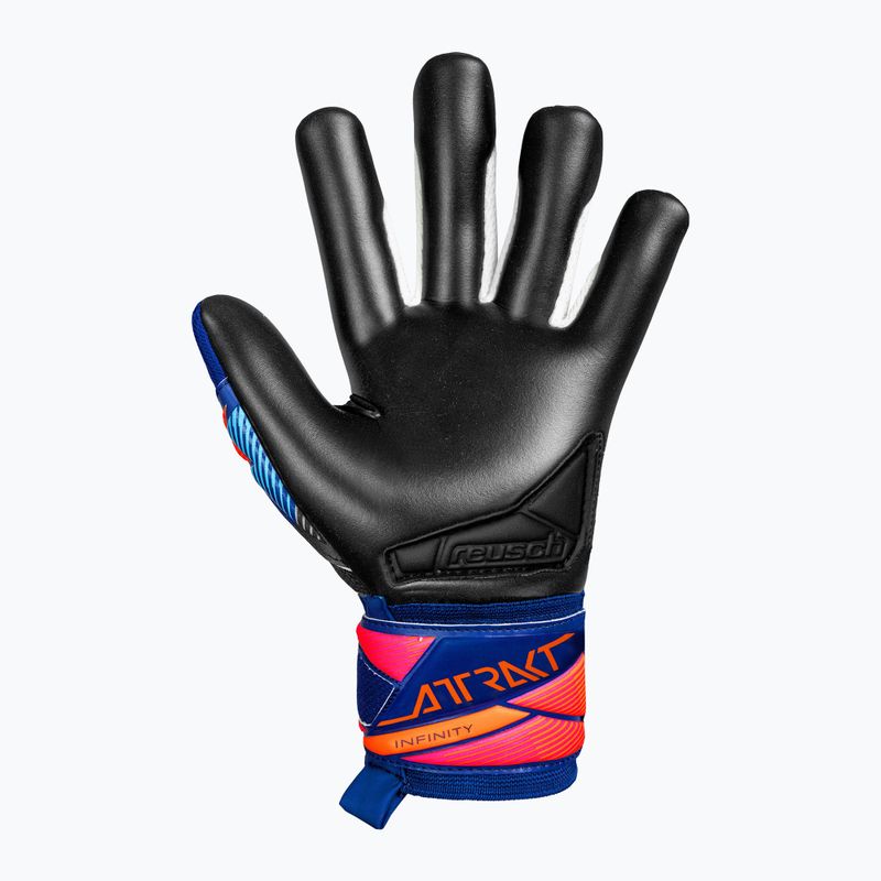 Рукавиці воротарські Reusch Attrakt Infinity Evolution NC sharp blue/shocking orange/black 3