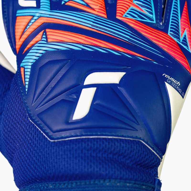 Рукавиці воротарські Reusch Attrakt Starter Solid sharp blue/white/shocking orange 5