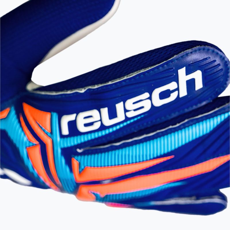 Рукавиці воротарські Reusch Attrakt Starter Solid sharp blue/white/shocking orange 7