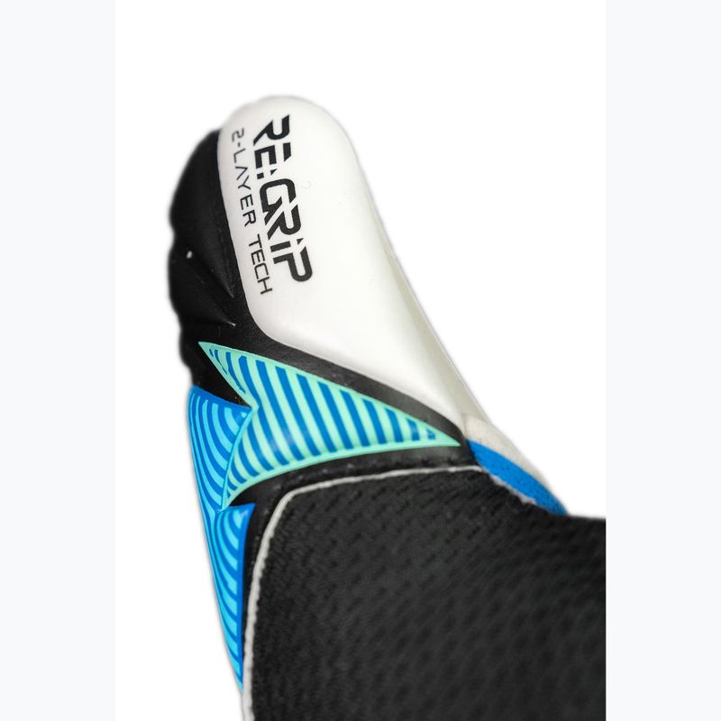 Рукавиці воротарські дитячі Reusch Attrakt RE:GRIP NC Junior black/ocean light 7