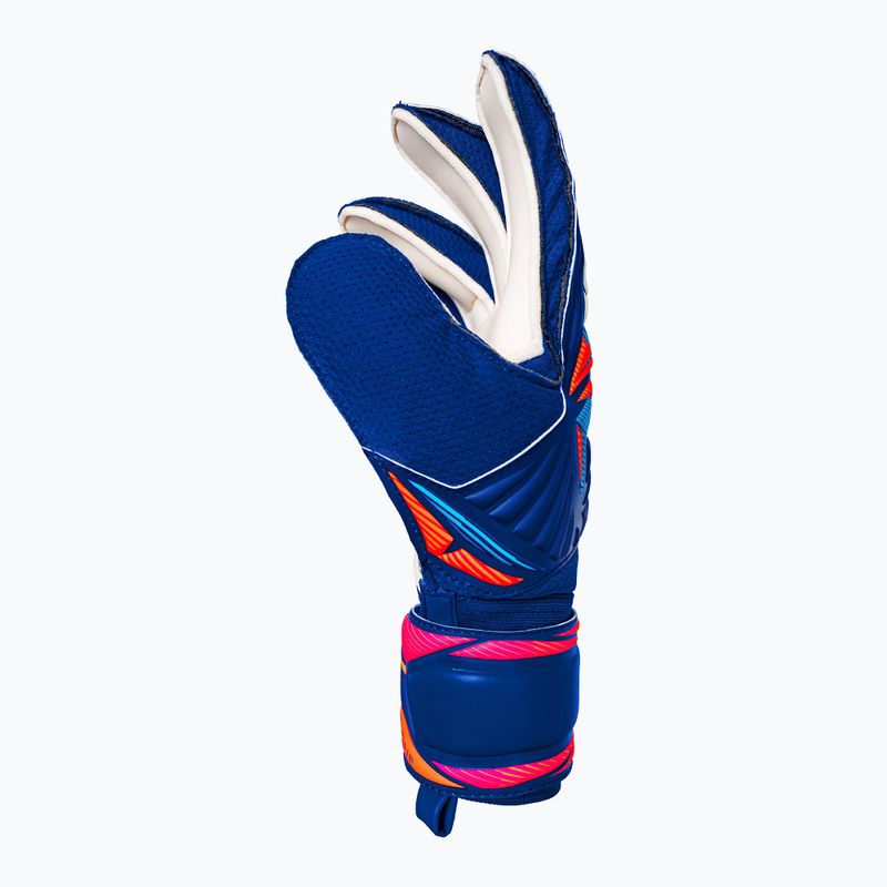 Рукавиці воротарські Reusch Attrakt Solid sharp blue/white/shocking orange 4