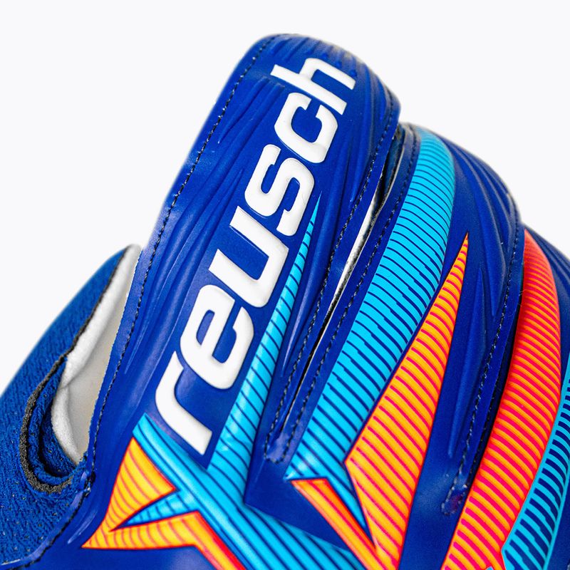 Рукавиці воротарські Reusch Attrakt Solid sharp blue/white/shocking orange 6