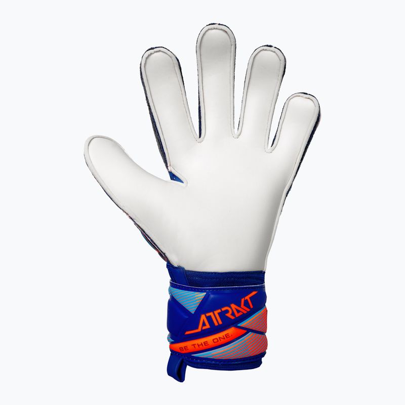 Рукавиці воротарські Reusch Attrakt Solid sharp blue/shocking orange 3