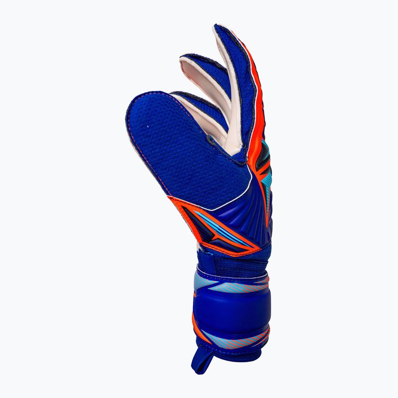 Рукавиці воротарські Reusch Attrakt Solid sharp blue/shocking orange 4