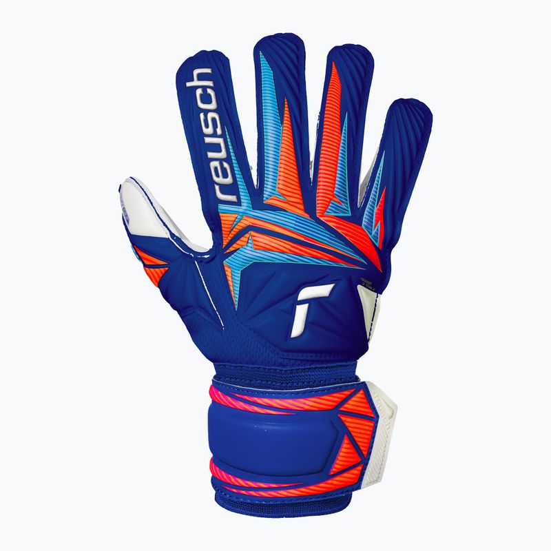 Рукавиці воротарські дитячі Reusch Attrakt Advance Junior sharp blue/white/shocking orange 2