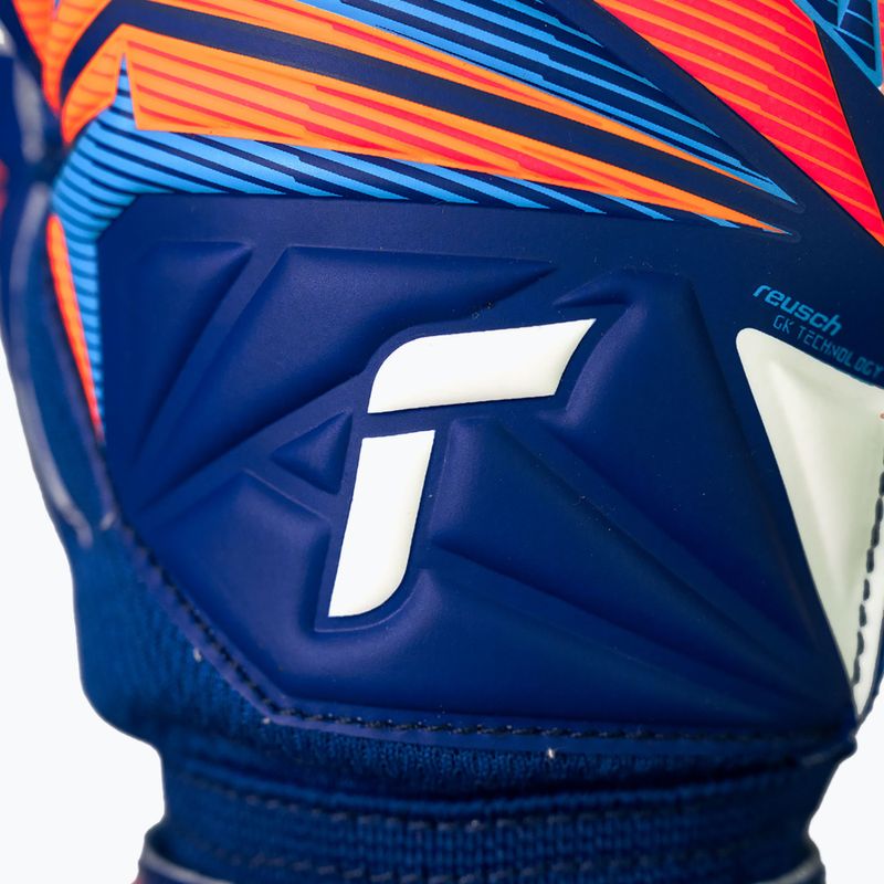 Рукавиці воротарські дитячі Reusch Attrakt Advance Junior sharp blue/white/shocking orange 7