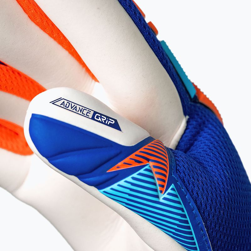 Рукавиці воротарські дитячі Reusch Attrakt Freegel Advance Junior sharp blue/shocking orange 8