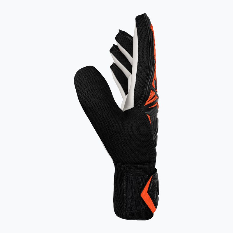 Рукавиці воротарські Reusch Attrakt Starter Solid black/shocking orange 4