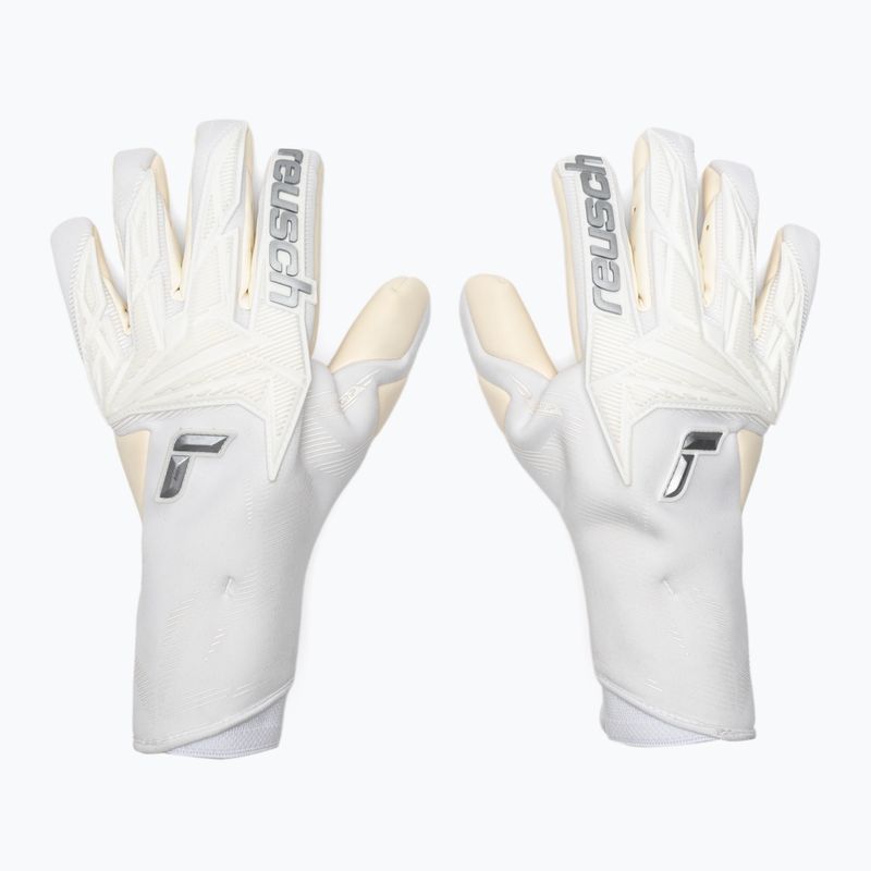 Рукавиці воротарські Reusch Attrakt Gold X Strapless white/silver 2