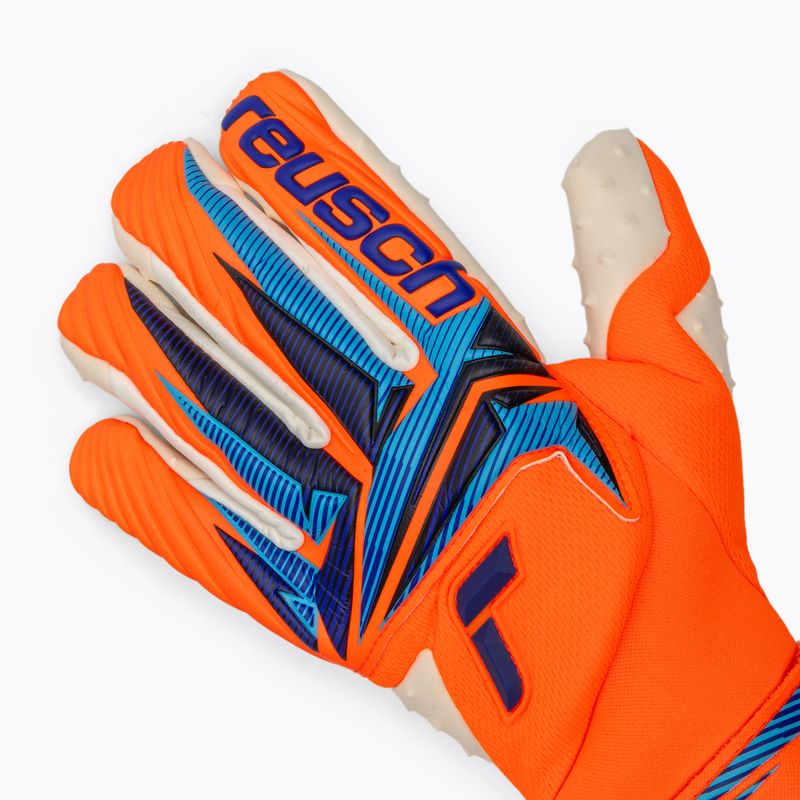 Рукавиці воротарські Reusch Attrakt SpeedBump Guardian shocking orange/blue 4