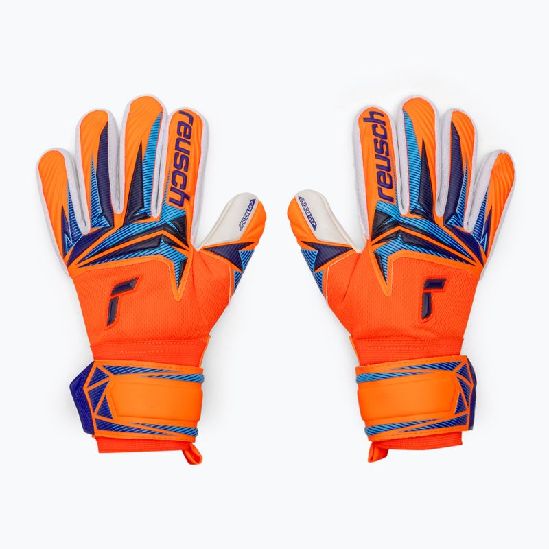 Рукавиці воротарські Reusch Attrakt Advance shocking orange/blue 2