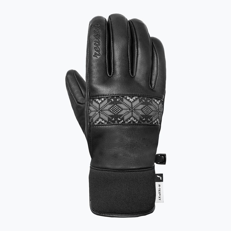 Рукавиці лижні жіночі Reusch Charlize R-Tex XT black/steel gray/silver 2