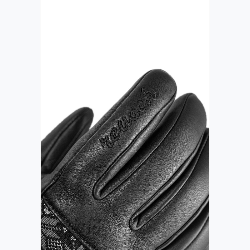 Рукавиці лижні жіночі Reusch Charlize R-Tex XT black/steel gray/silver 4
