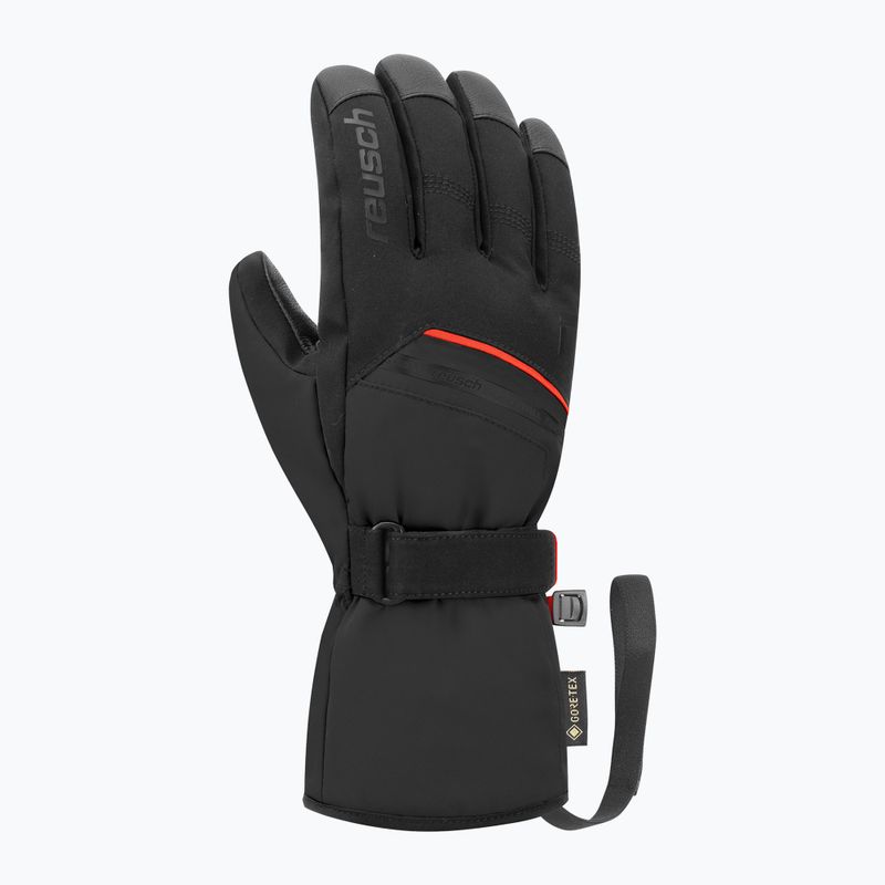 Рукавиці лижні Reusch Morris GORE-TEX black/fire red 2