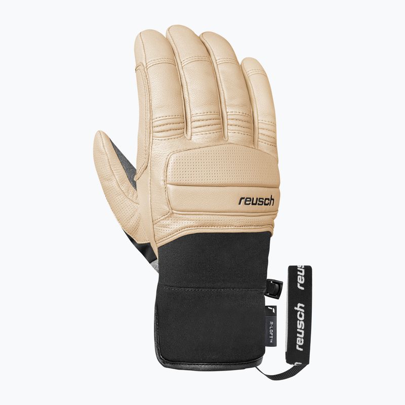 Рукавиці лижні Reusch Alpine Heritage tan / black 2