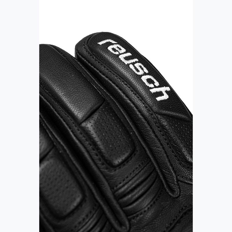 Рукавиці лижні Reusch Profi SL black/dark granite/safety yellow 5
