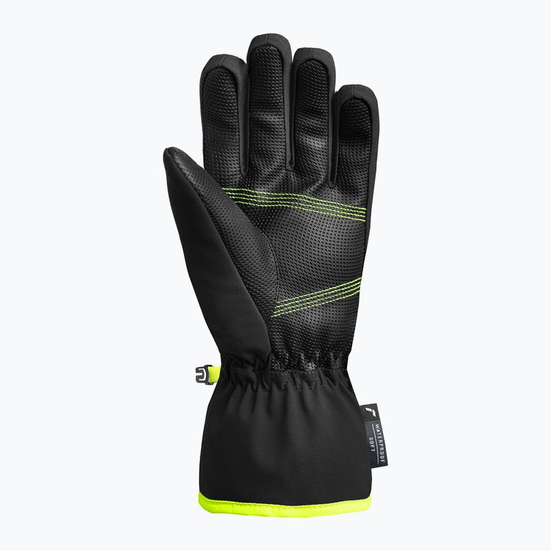 Рукавички лижні дитячі Reusch Wonder R-TEX® XT Junior blck/bril blu/safety yell 3