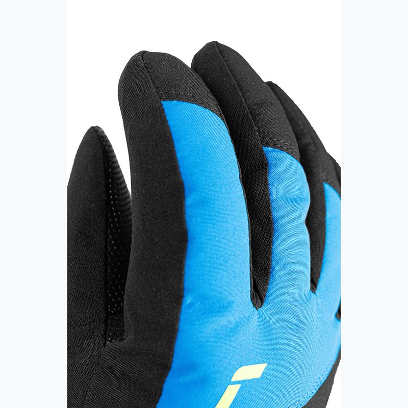 Рукавички лижні дитячі Reusch Wonder R-TEX® XT Junior blck/bril blu/safety yell 4