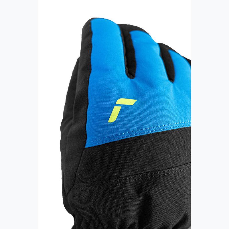 Рукавички лижні дитячі Reusch Wonder R-TEX® XT Junior blck/bril blu/safety yell 5