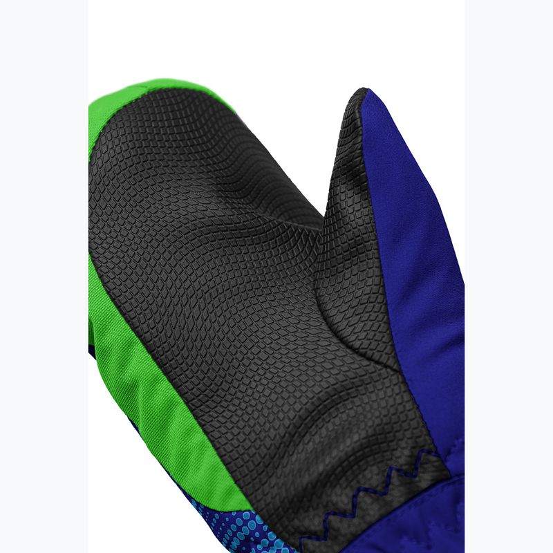 Рукавички лижні дитячі Reusch Maxi R-Tex XT Mitten surf the web/green gecko 5