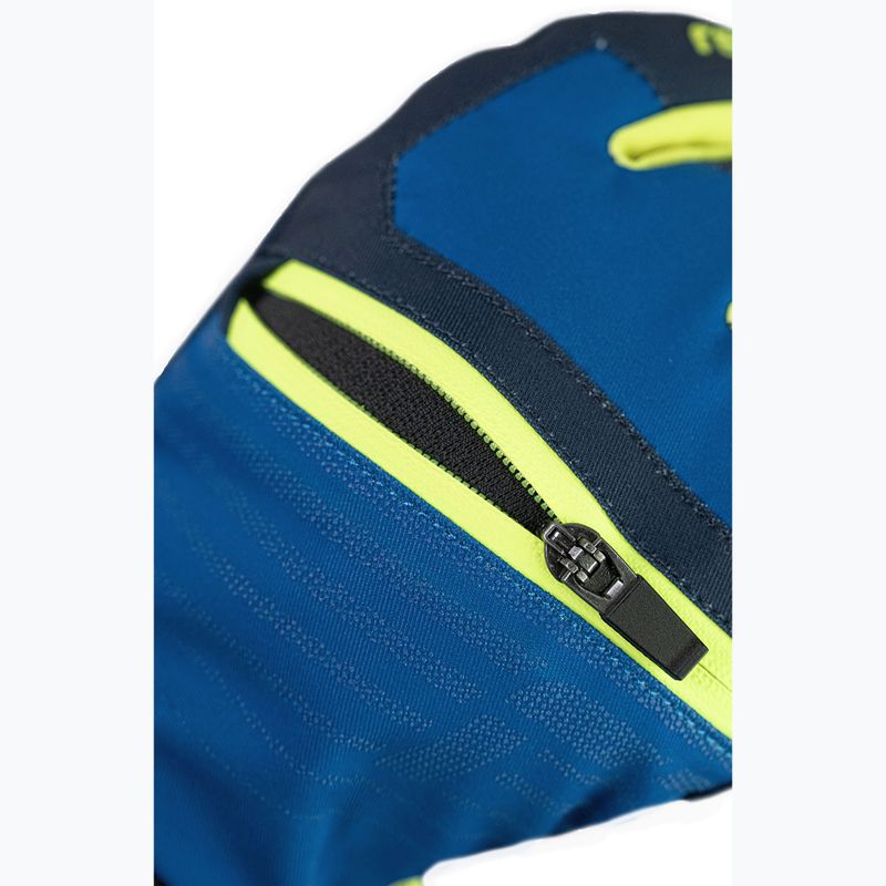 Рукавички лижні дитячі Reusch Leo R-Tex XT black/imperial blue/safety yellow 5
