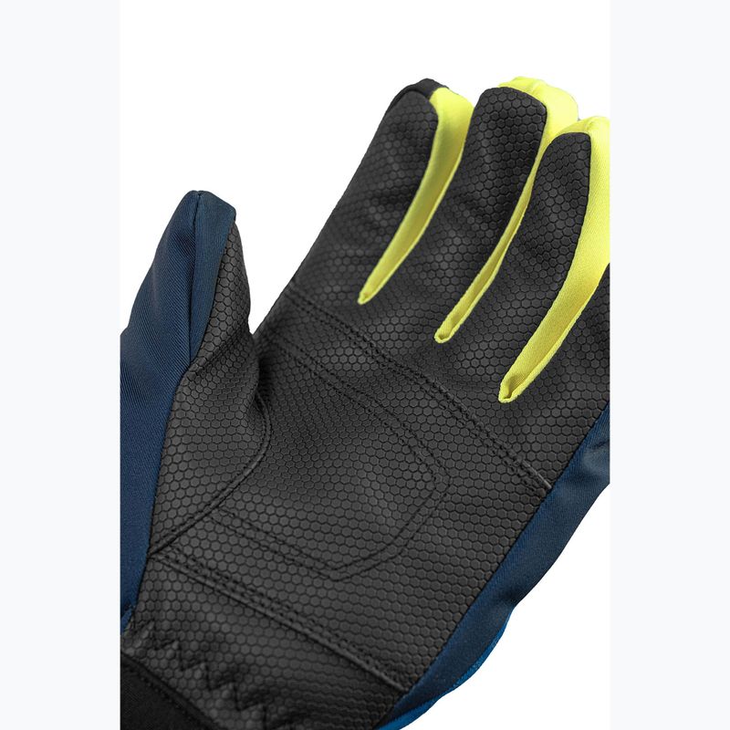 Рукавички лижні дитячі Reusch Leo R-Tex XT black/imperial blue/safety yellow 6
