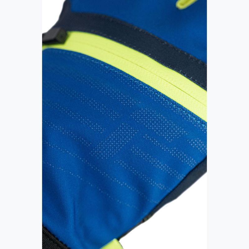 Рукавички лижні дитячі Reusch Leo R-Tex XT black/imperial blue/safety yellow 7