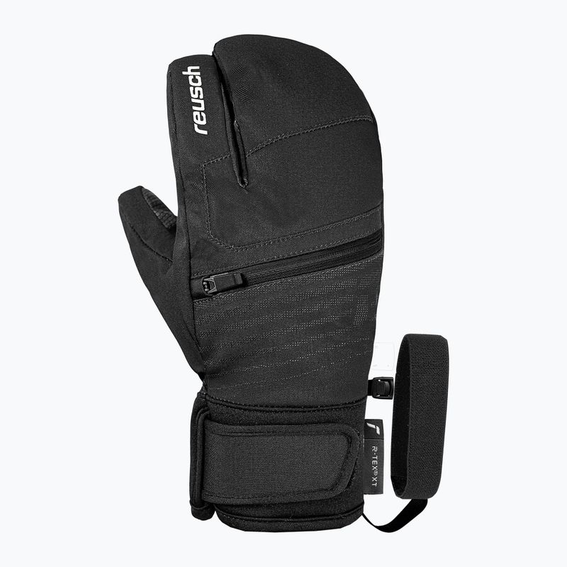 Рукавички лижні дитячі Reusch Leo R-Tex XT Lobster black/white 2
