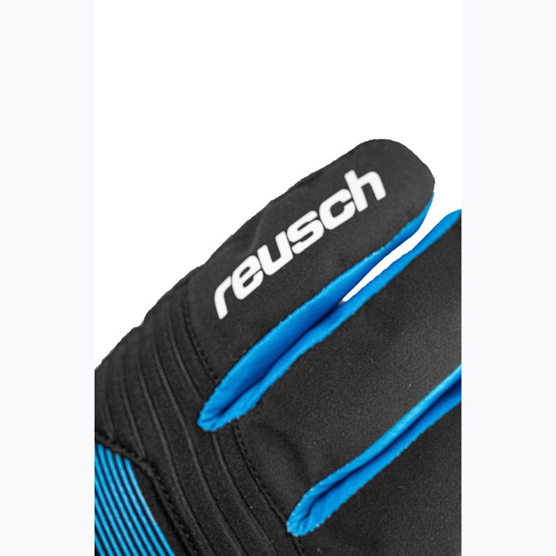 Рукавички лижні дитячі Reusch Rocket GORE-TEX black/black melange/brilliant blue 4
