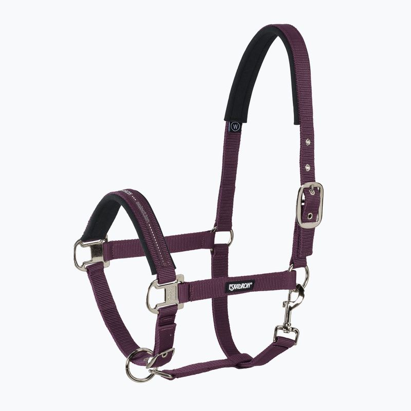 Недоуздок для коня Eskadron Pin Buckle бордовий