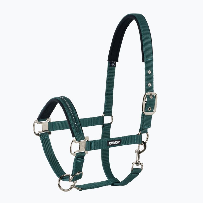 Недоуздок для коня Eskadron Pin Buckle темно-зелений