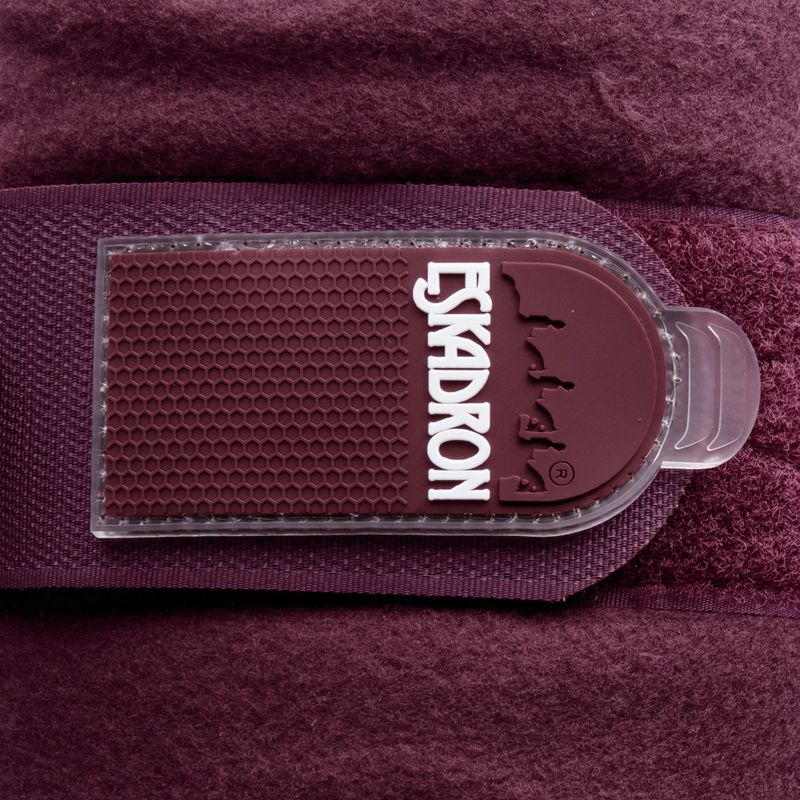 Флісові обмотки для коня Eskadron Fleece бордові 2