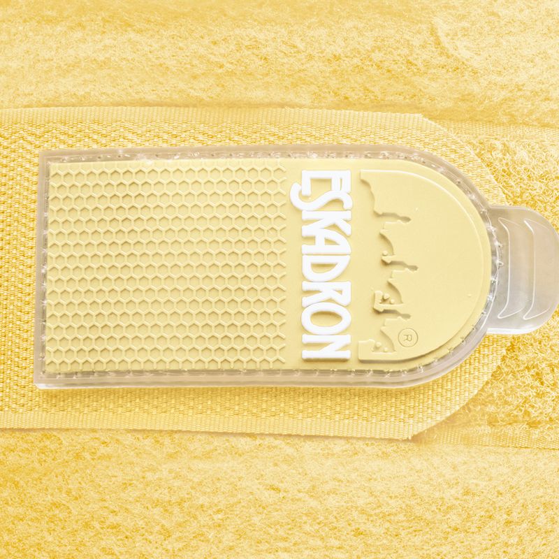 Флісові обмотки для коня Eskadron Fleece жовті 2