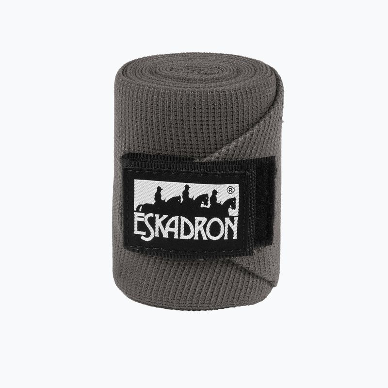 Еластичні бандажі для коней Eskadron Elastic темно-сірі