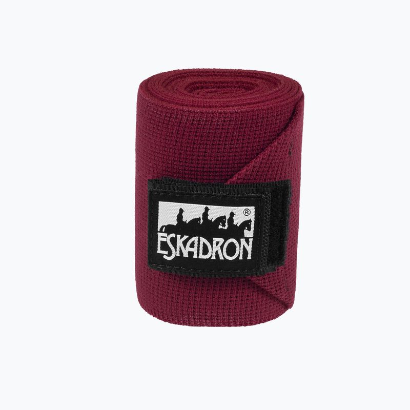 Еластичні бандажі для коней Eskadron Elastic бордові