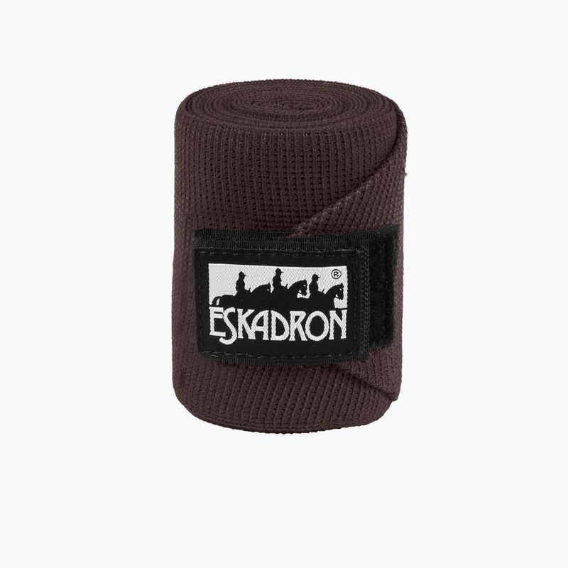 Еластичні бандажі для коней Eskadron Elastic темно-коричневі