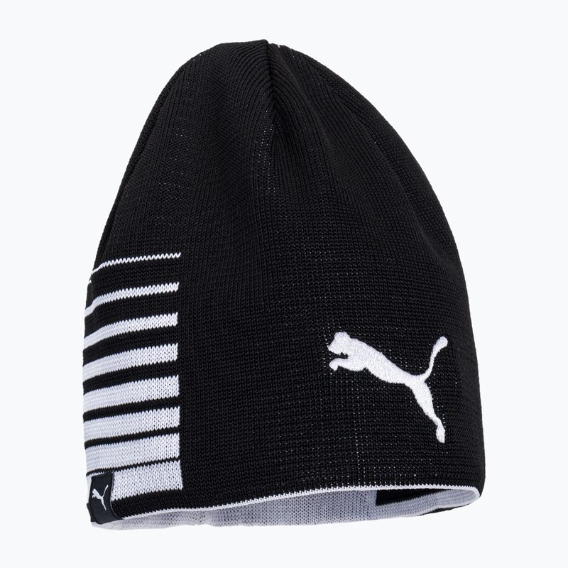 Шапка футбольна двостороння PUMA Liga Reversible Beanie чорна 022357 03