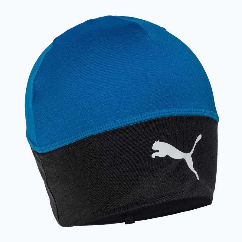 Шапка футбольна PUMA Liga Beanie блакитно-чорна 022355 02