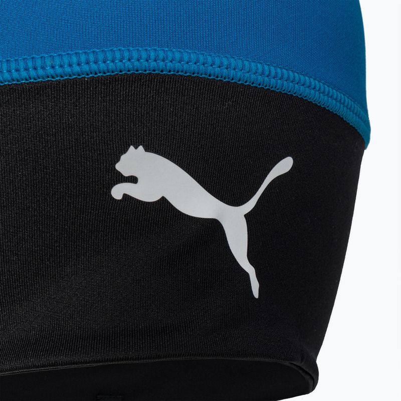 Шапка футбольна PUMA Liga Beanie блакитно-чорна 022355 02 3