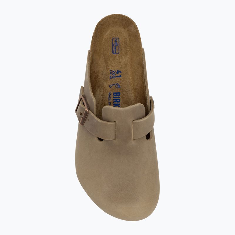 Шльопанці BIRKENSTOCK Boston SFB LEOI Regular tabacco brown 5