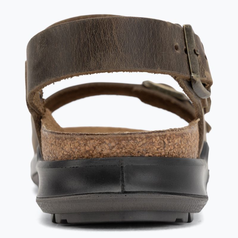 Сандалі чоловічі BIRKENSTOCK Milano Crosstown Oiled Leather Regular faded khaki 6