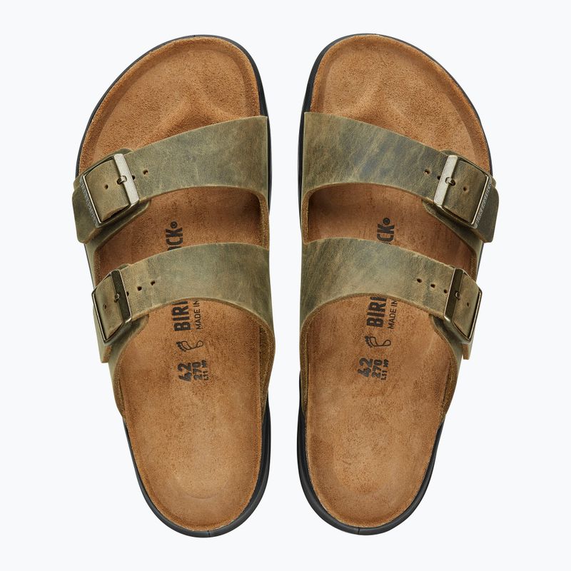 Шльопанці BIRKENSTOCK Arizona CT LEOI Regular faded khaki 10