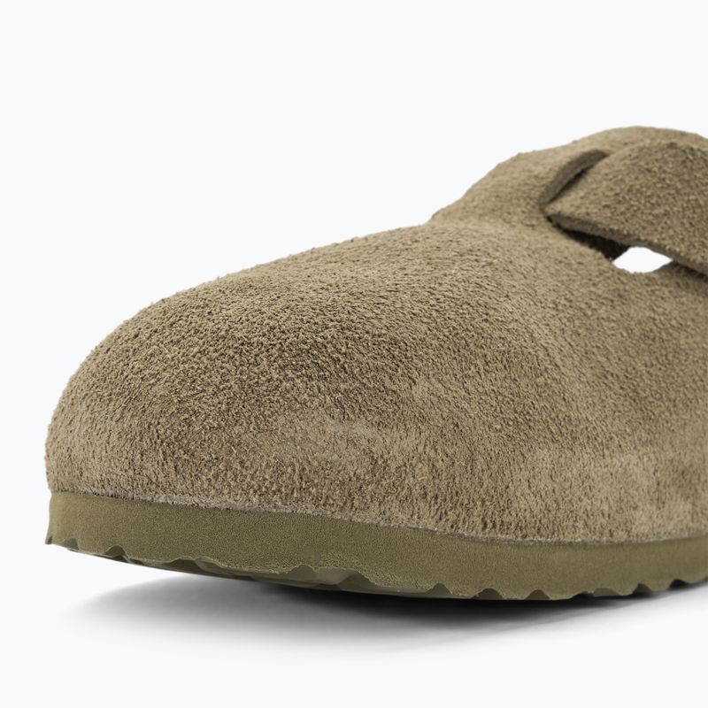 В'єтнамки BIRKENSTOCK Boston SFB VL Регулярні вицвілі шльопанці кольору хакі 8