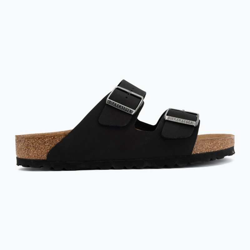 Шльопанці BIRKENSTOCK Arizona Vegan Birkibuc black 2