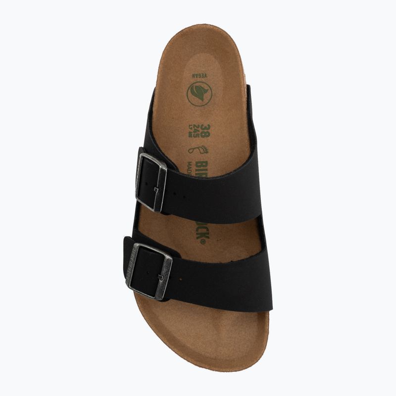 Шльопанці BIRKENSTOCK Arizona Vegan Birkibuc black 5