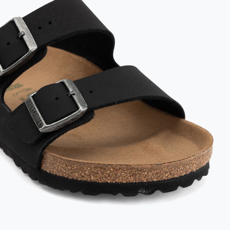 Шльопанці BIRKENSTOCK Arizona Vegan Birkibuc black 7