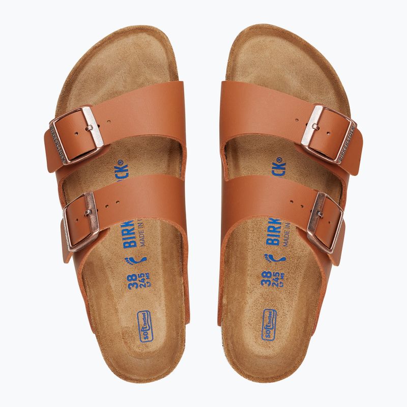 Шльопанці BIRKENSTOCK Arizona SFB BF Narrow ginger brown 10