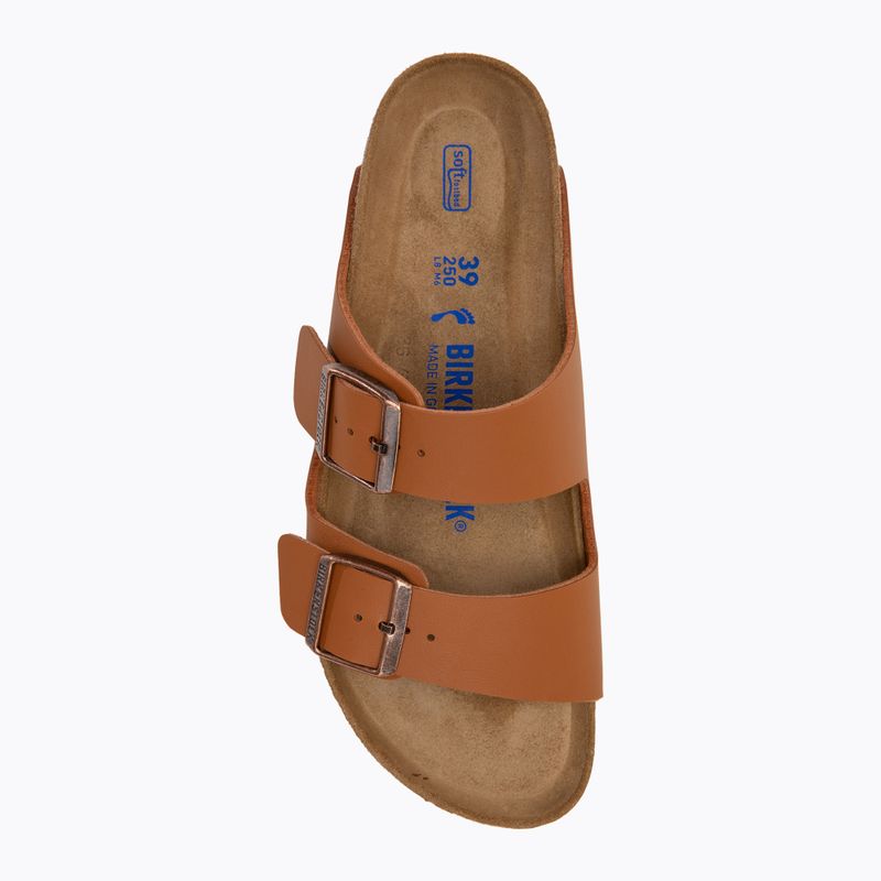 Шльопанці BIRKENSTOCK Arizona SFB BF Narrow ginger brown 5