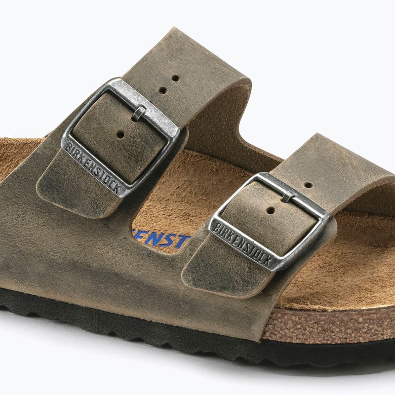 В'єтнамки BIRKENSTOCK Arizona SFB LEOI Регулярні вицвілі шльопанці кольору хакі 8