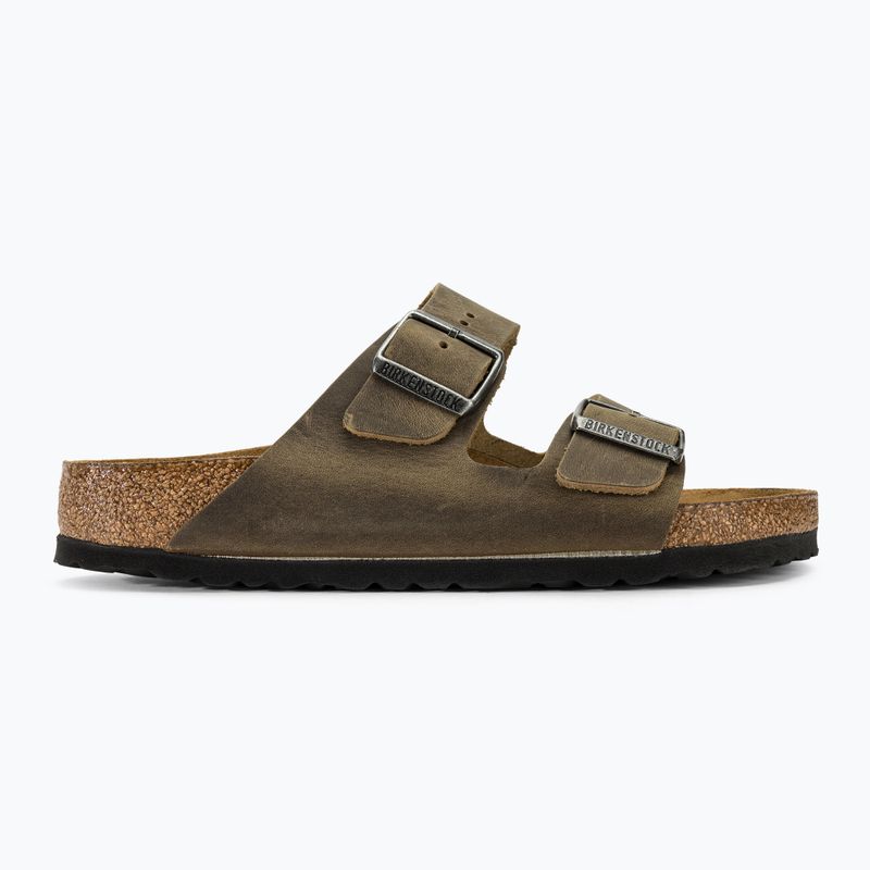 В'єтнамки BIRKENSTOCK Arizona SFB LEOI Регулярні вицвілі шльопанці кольору хакі 2